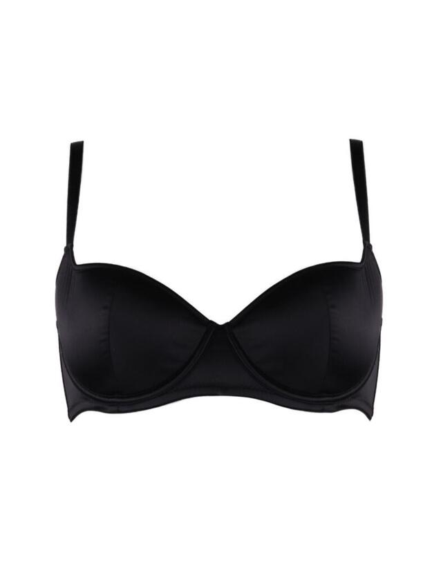 19700 Contradiction by Pour Moi Encore Sweetheart Demi Bra - 19700 Black