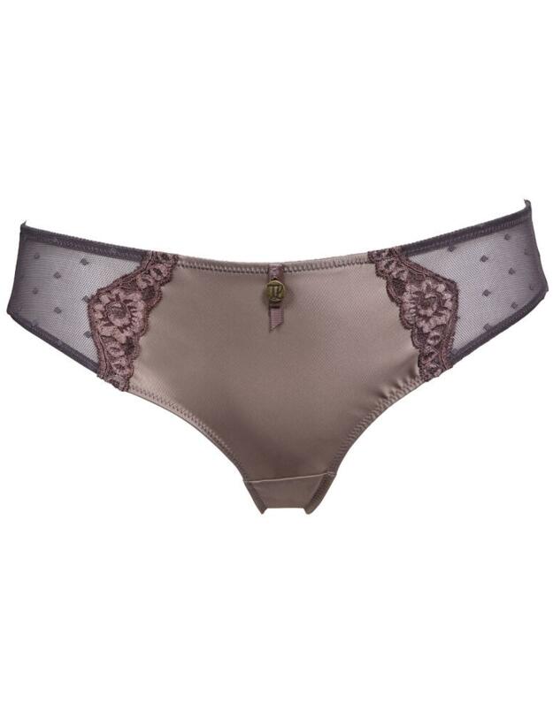 TL049 Tallulah Love Vintage Doll Midi Brief - TL049 Brown/Grey Mauve