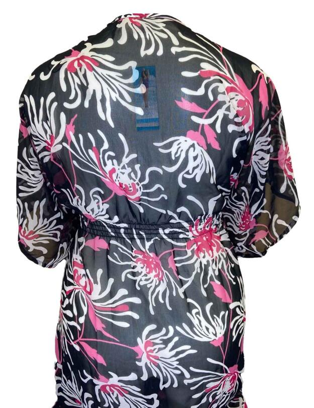 7006 Elomi Fiora Beach Dress - 7006 Black