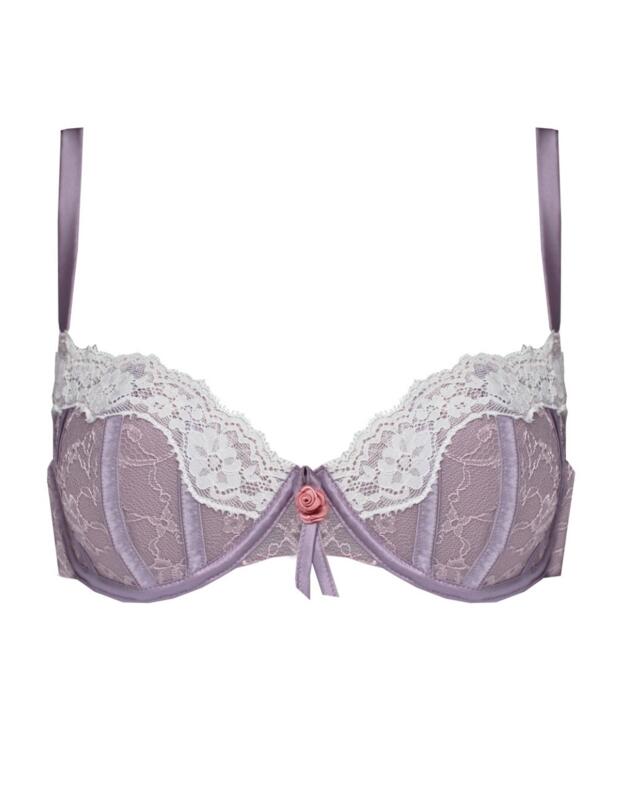 TL076 Tallulah Love Keepsake Balcony Bra - TL076 Lavender