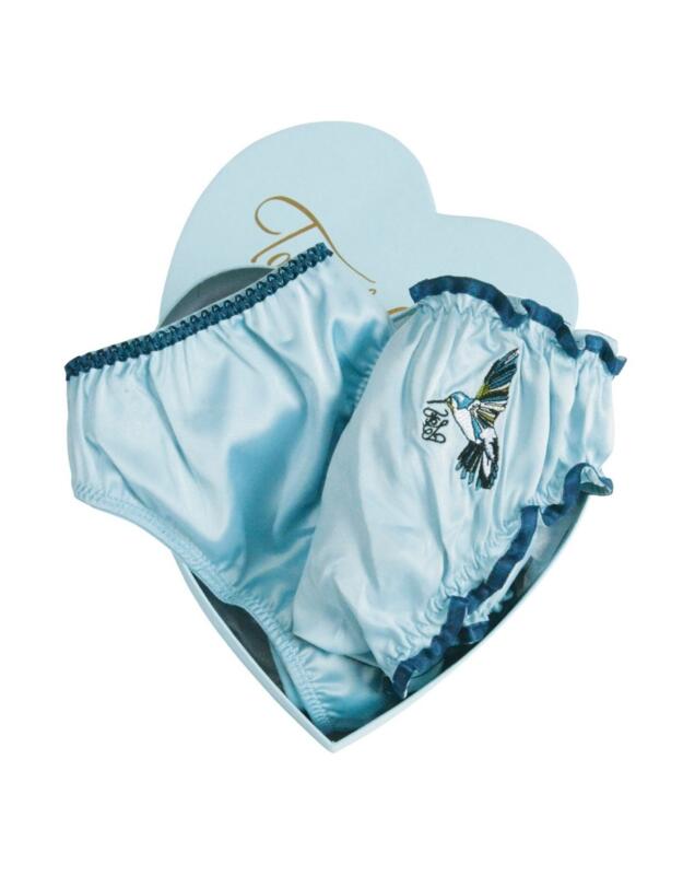 GS007 Tallulah Love Hummingbird Duet Brief Gift Set - GS007 Duck Egg