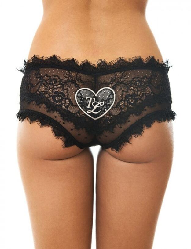 GS001 Tallulah Love Temptress Eye Mask & Brief Gift Set - GS001 Black