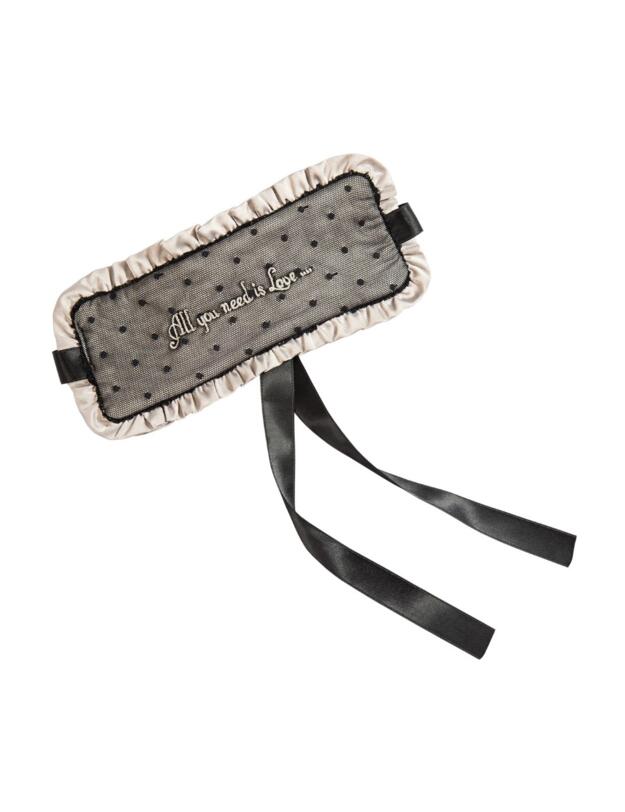 GS001 Tallulah Love Temptress Eye Mask & Brief Gift Set - GS001 Black