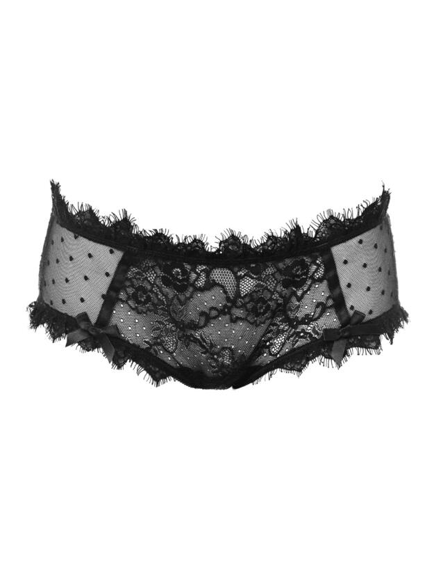 GS001 Tallulah Love Temptress Eye Mask & Brief Gift Set - GS001 Black