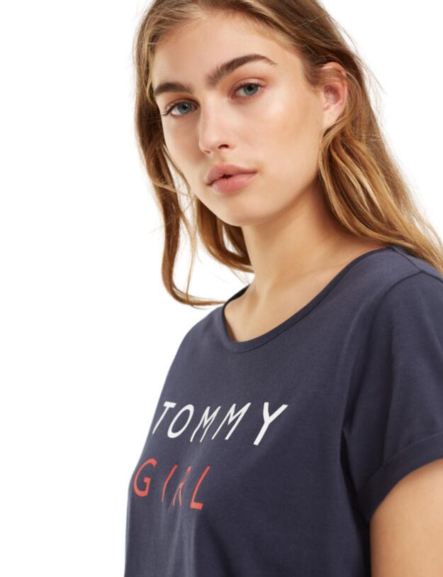 UW0UW01619 Tommy Hilfiger T-Shirt - UW0UW01619 Navy Blazer