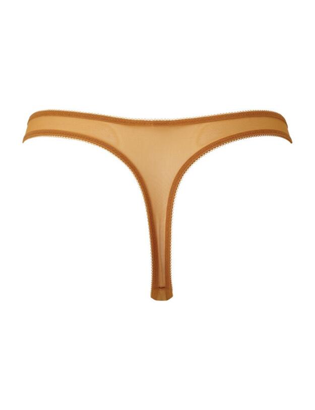 13006 Gossard Glossies Lace Thong - 13006 Spiced Honey