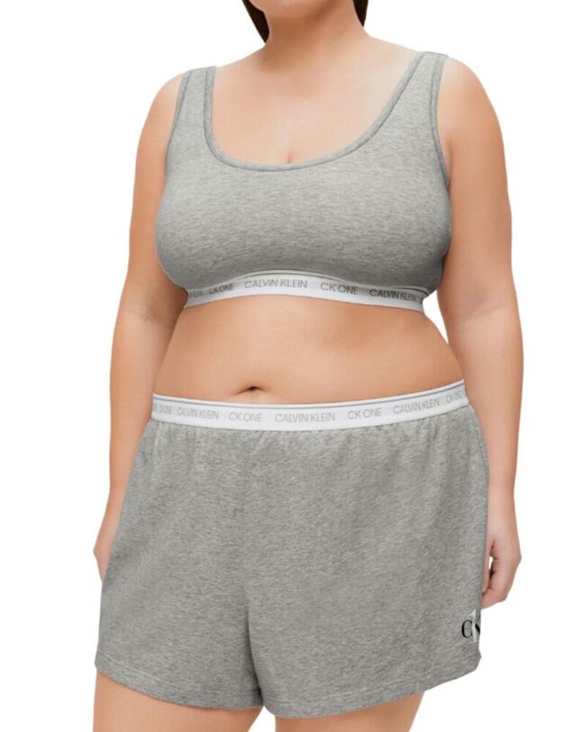Calvin Klein CK One Lounge FT Sleep Short Grey Heather