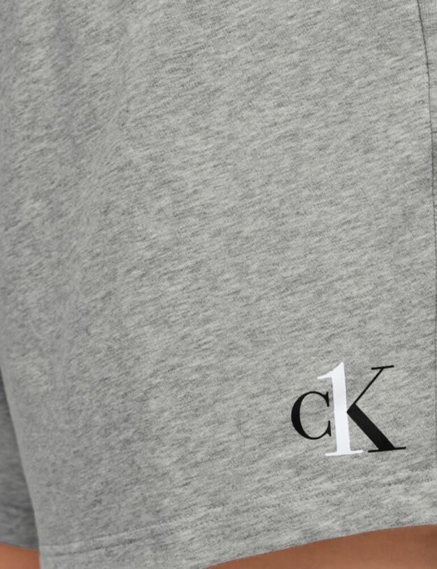 Calvin Klein CK One Lounge FT Sleep Short Grey Heather