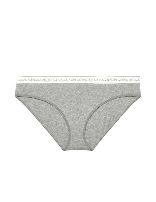 000QF6019E Calvin Klein CK One Cotton Bikini Style Brief - QF6019E Grey Heather