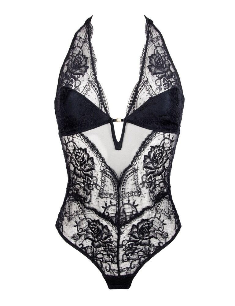 ALG5205 Lise Charmel Baisers De Fleurs Bodysuit | ALG5205 Nuit Amarante ...