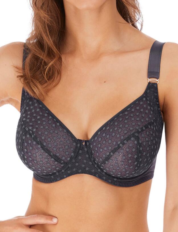 5202 Freya Starlight Underwired Balcony Side Support Bra - 5202 Slate