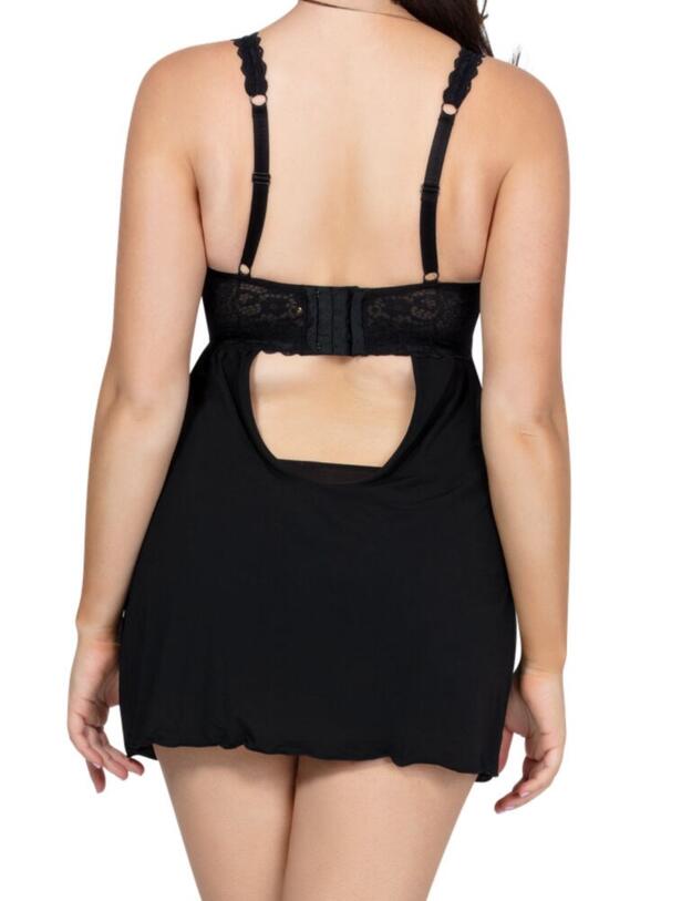 P5488 Parfait Adriana Babydoll - P5488 Black