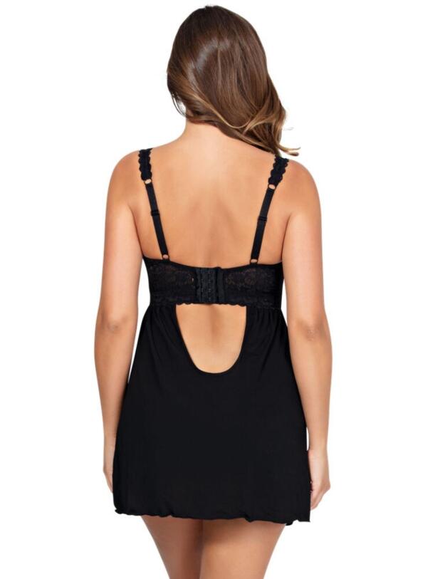 P5488 Parfait Adriana Babydoll - P5488 Black