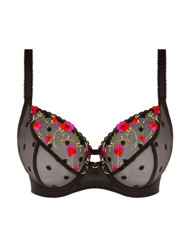 5331 Freya Awakening Underwired Plunge Bra - 5331 Black