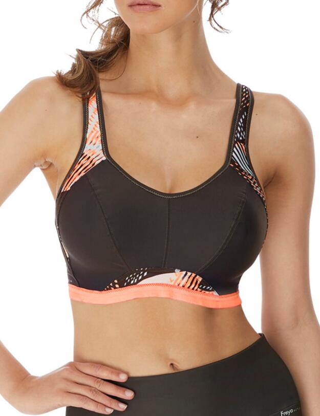 4004 Freya Epic Underwired Crop Top Sports Bra - 4004 Digital Vision