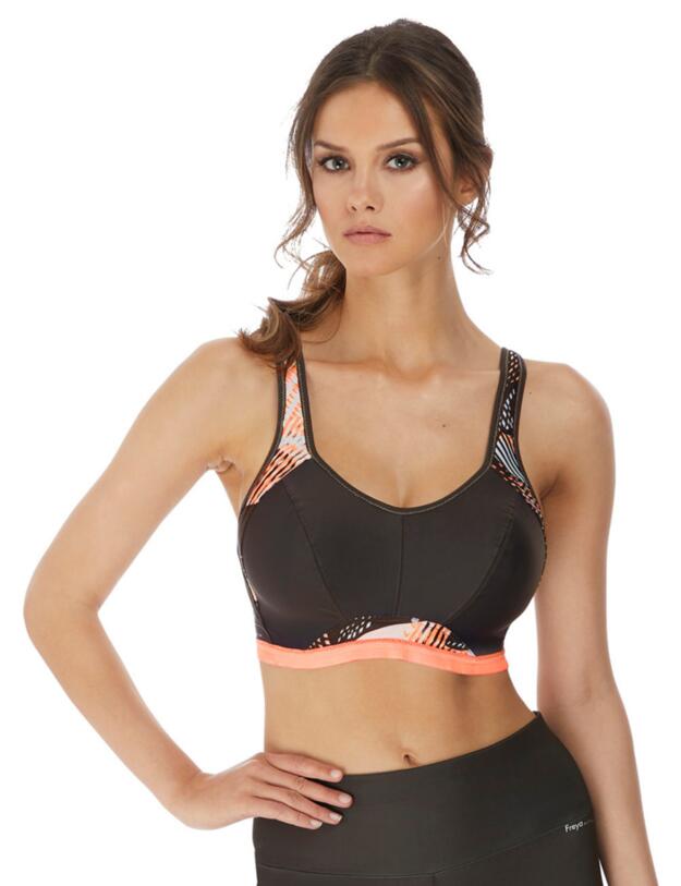 4004 Freya Epic Underwired Crop Top Sports Bra - 4004 Digital Vision