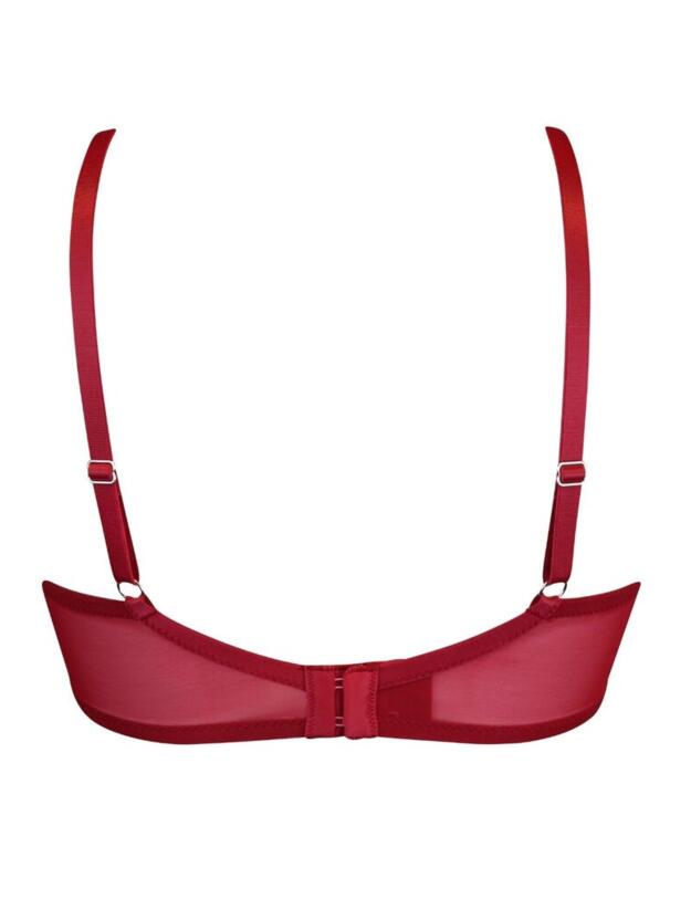 54002 Pour Moi Hush Underwired Balcony Bra - 54002 Ruby