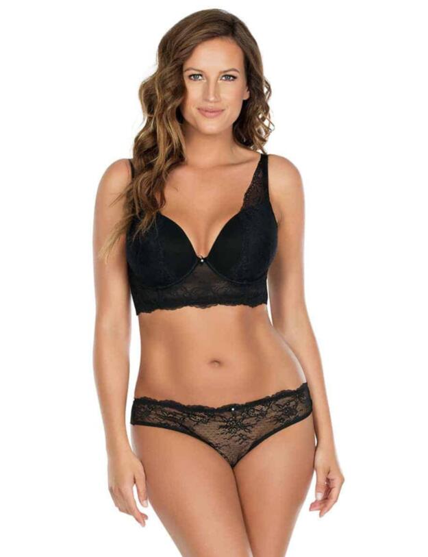 P5354 Parfait Sandrine Brazilian Thong - P5354 Black