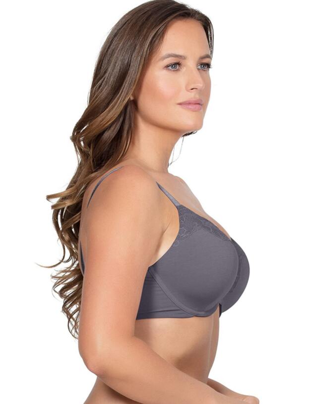 P50212 Parfait Tess T-Shirt Bra - P50212 Charcoal