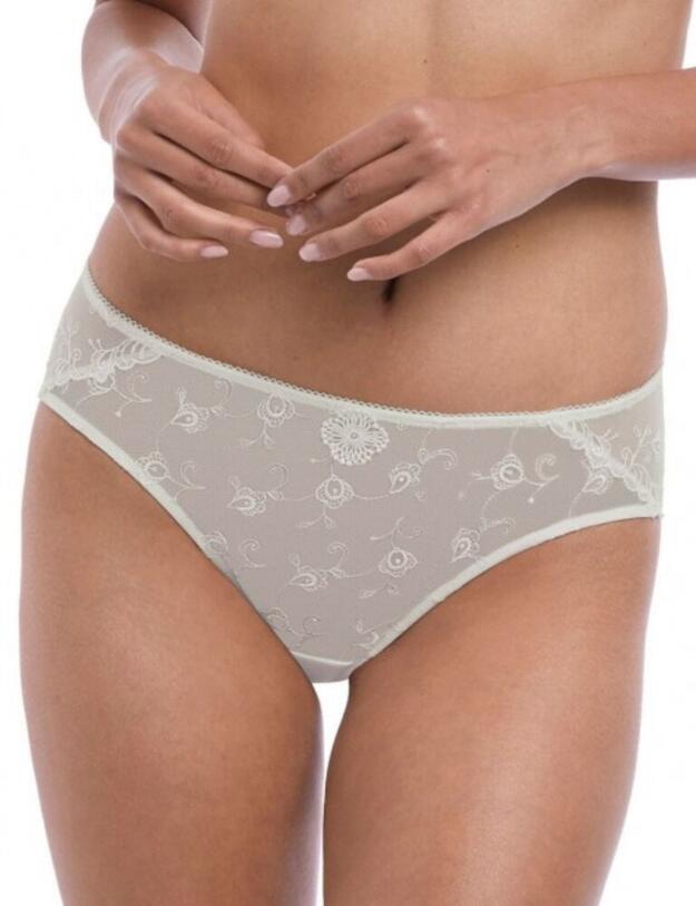 133005 Wacoal Opulence Brief - 133005 White Jasmine