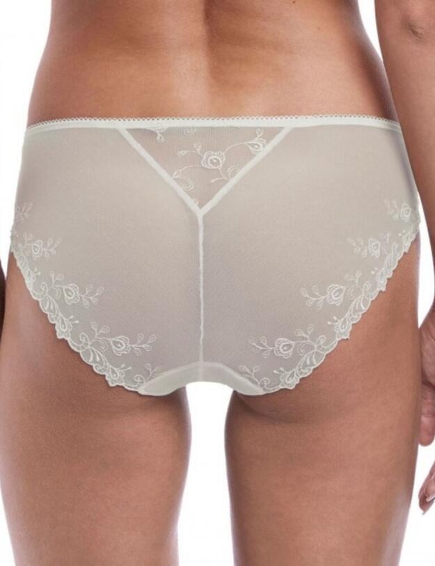 133005 Wacoal Opulence Brief - 133005 White Jasmine