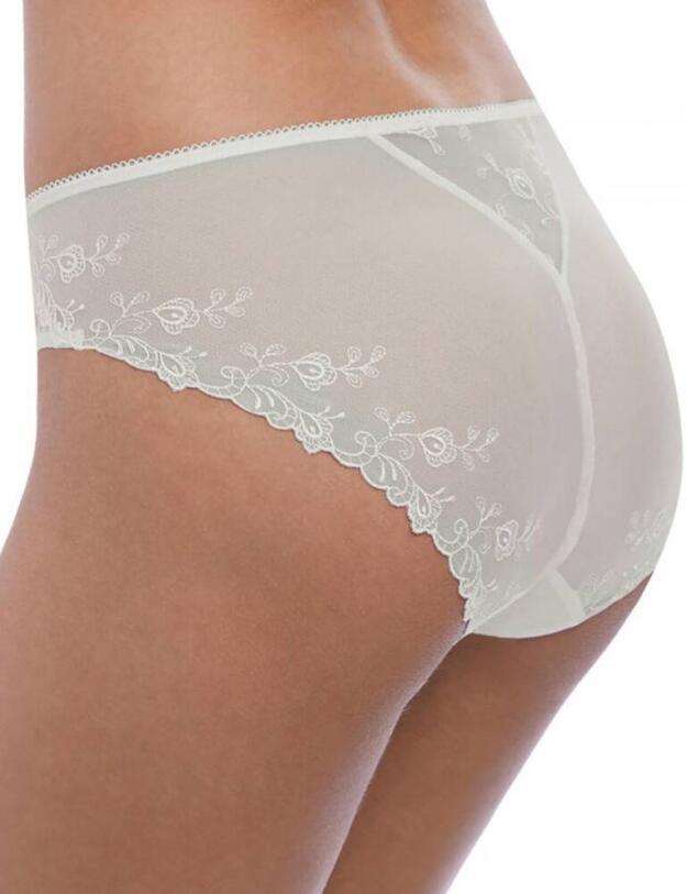 133005 Wacoal Opulence Brief - 133005 White Jasmine