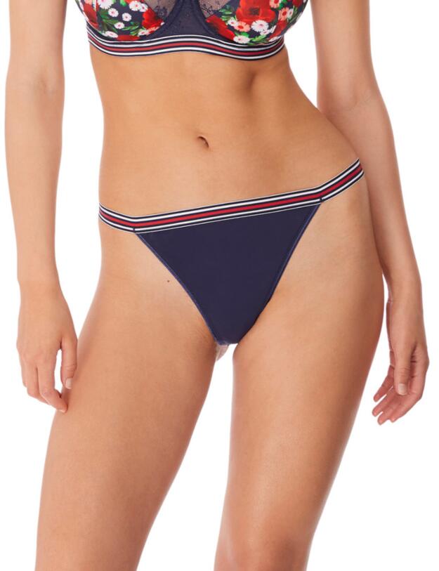 5427 Freya Wild Brazilian Brief	 - 5427 Midnight Poppy