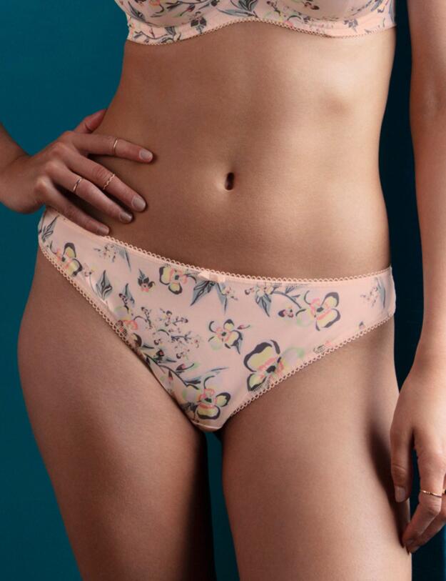 3237 Freya Erin Brazilian Brief - 3237 Rosewater