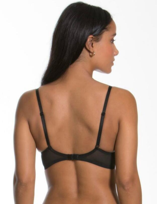 Gossard Graphic Luxe Plunge Bra Black