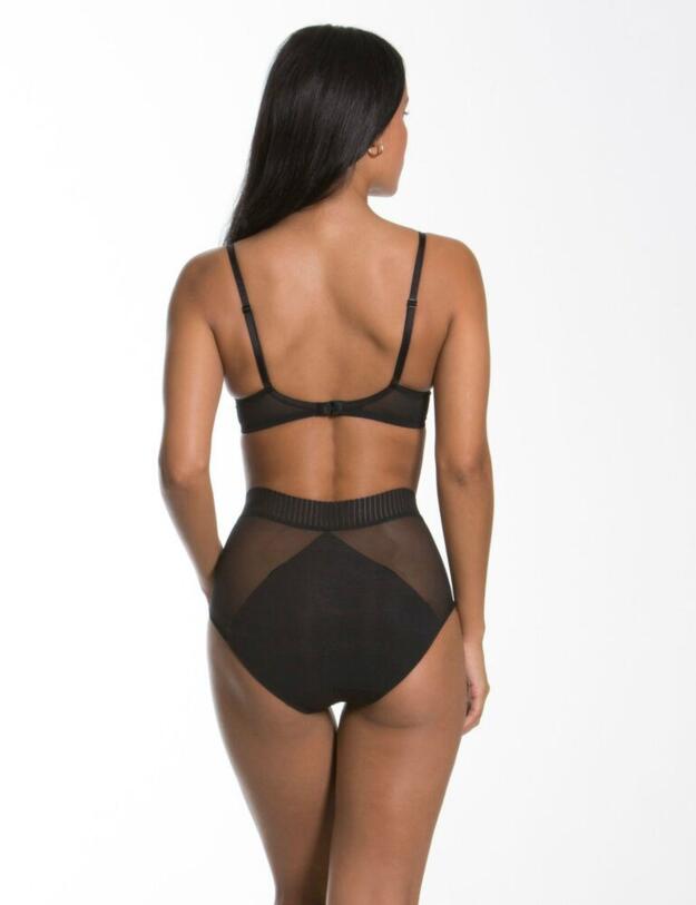 Gossard Graphic Luxe Plunge Bra Black