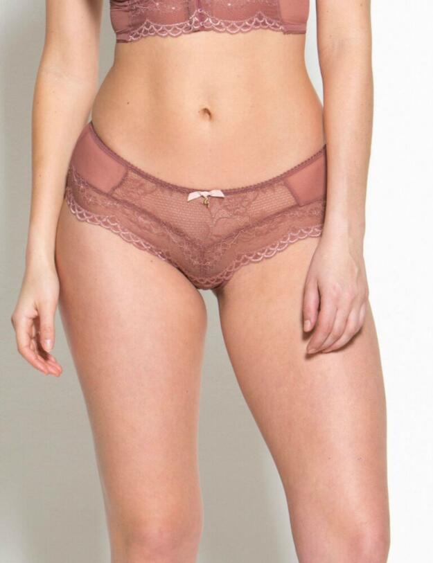7714 Gossard Superboost Lace Short Brief - 7714 Cinder Rose