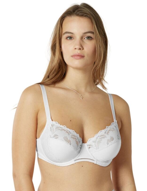 201037 Maison Lejaby Adage Underwire Bra - 201037 White