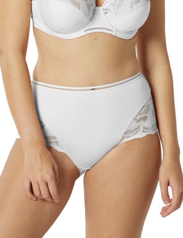 201064 Maison Lejaby Adage High Waist Briefs - 201064 White