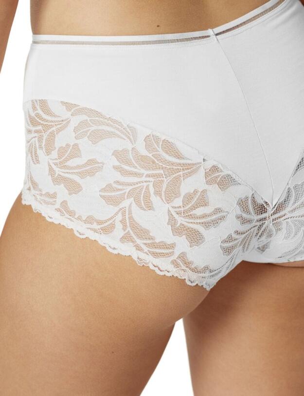 201064 Maison Lejaby Adage High Waist Briefs - 201064 White