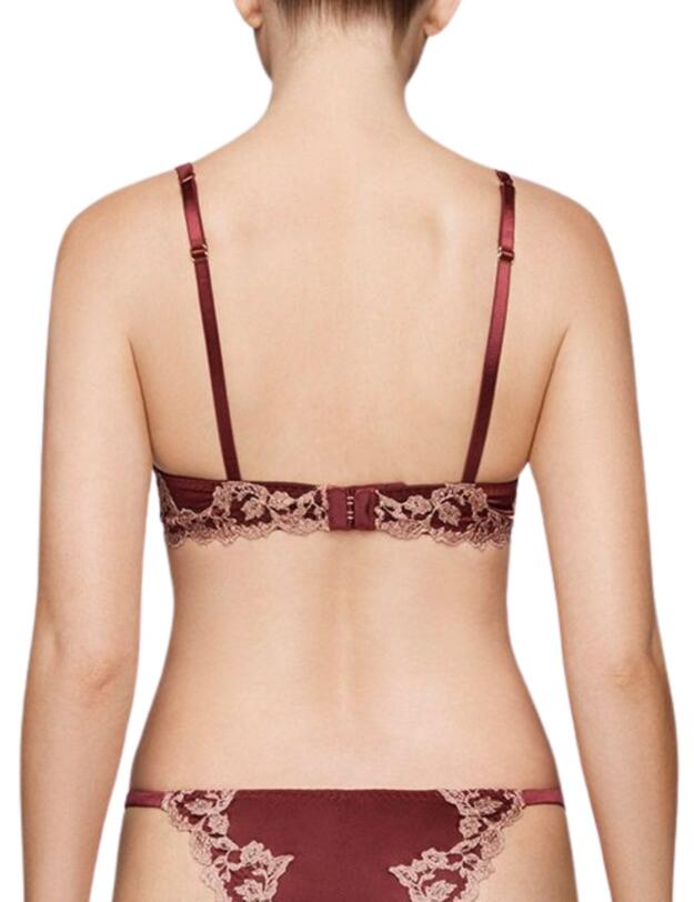 COR-002-07 Coco De Mer Cordia Open Underwired Bra - COR-002-07 Aubergine