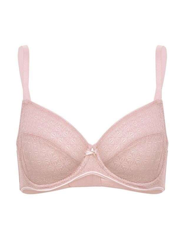 805858 Felina Santorini Underwired Bra  - 805858 Pale Rose