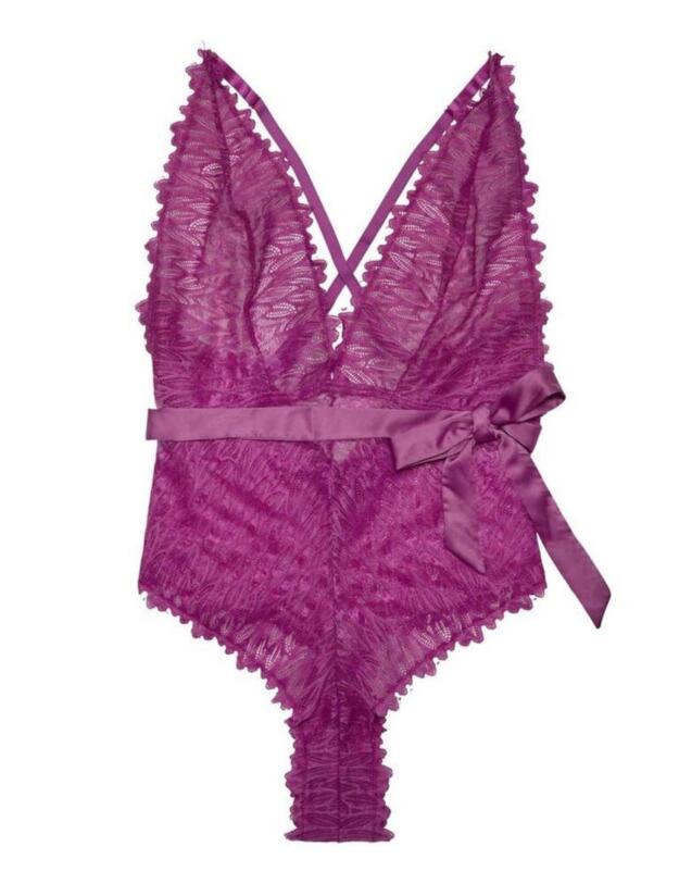 PPHUS028V Playful Promises Hustler Margot Plunge Body - PPHUS028V Violet