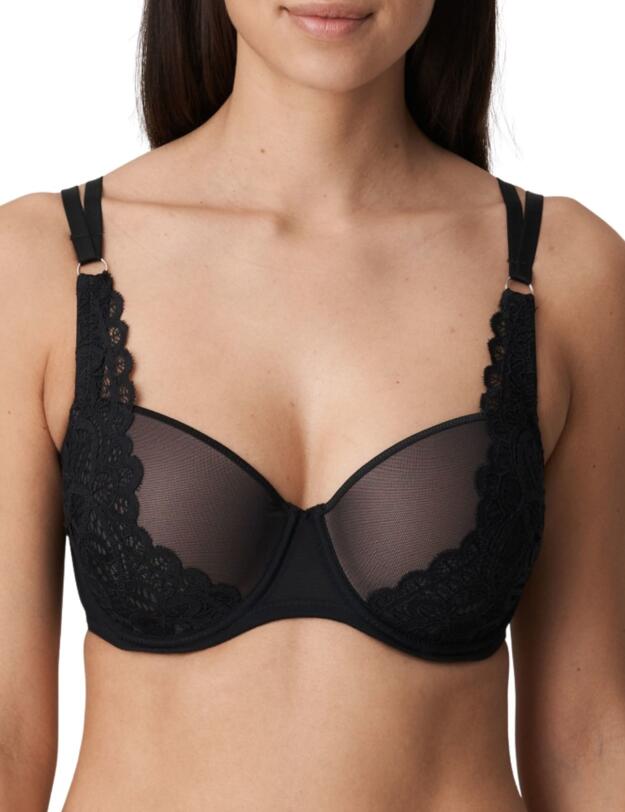 Prima Donna Twist First Night Padded Balcony Bra Black