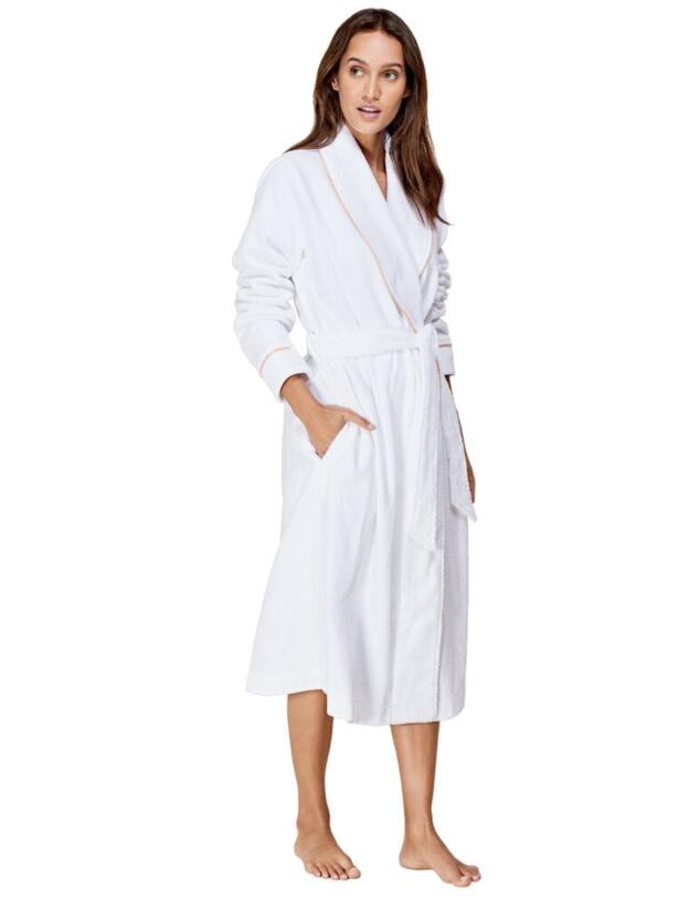 10186898 Triumph Night Robe Dressing Gown - 10186898 White