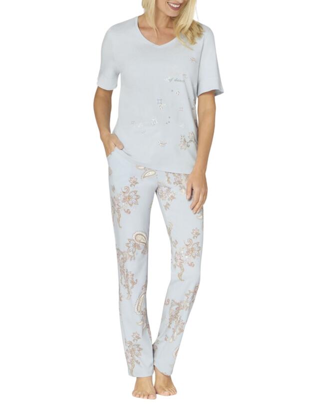 10202361 Triumph Lounge Me Cotton Pyjamas - 10202361 Blue Pearl