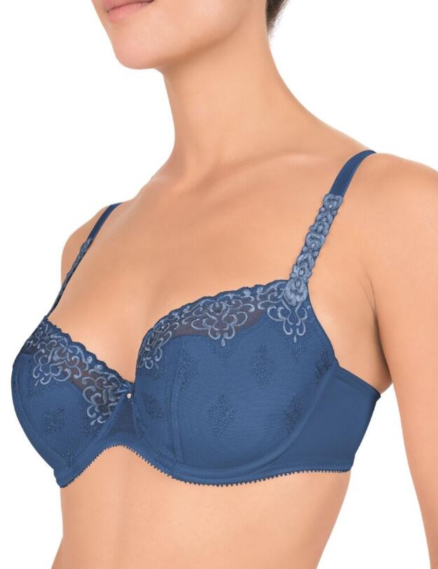 0807821 Felina Tiffany Balcony Bra - 0807821 Florentine Blue