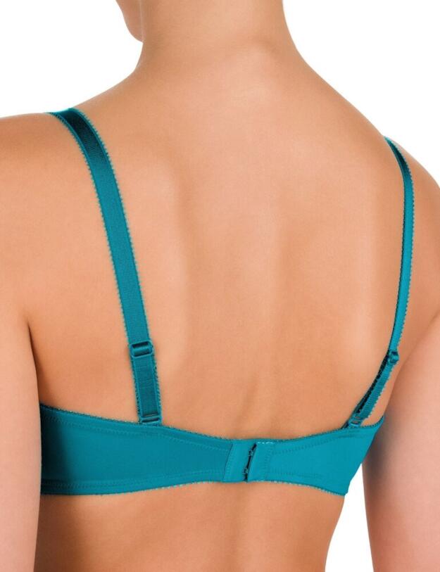 0807822 Felina Secret Garden Plunge Bra - 0807822 Aquamarine