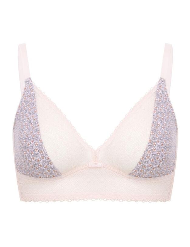 803857 Felina Capri Bralette Bra - 803857 Dusty Rose