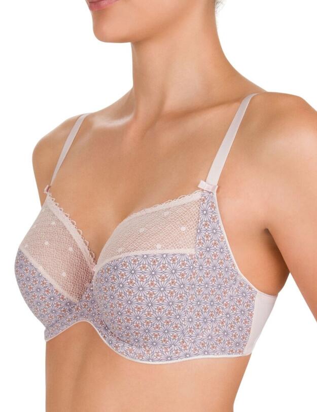 805857 Felina Capri Underwired Bra - 805857 Dusty Rose