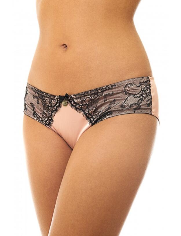 TL019 Tallulah Love Chantilly Blush Brief - TL019 Blush/Black
