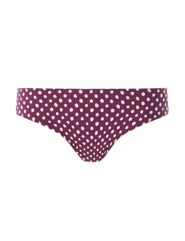 6725 Fantasie Santa Monica Mid Rise Bikini Brief - 6725 Garnet