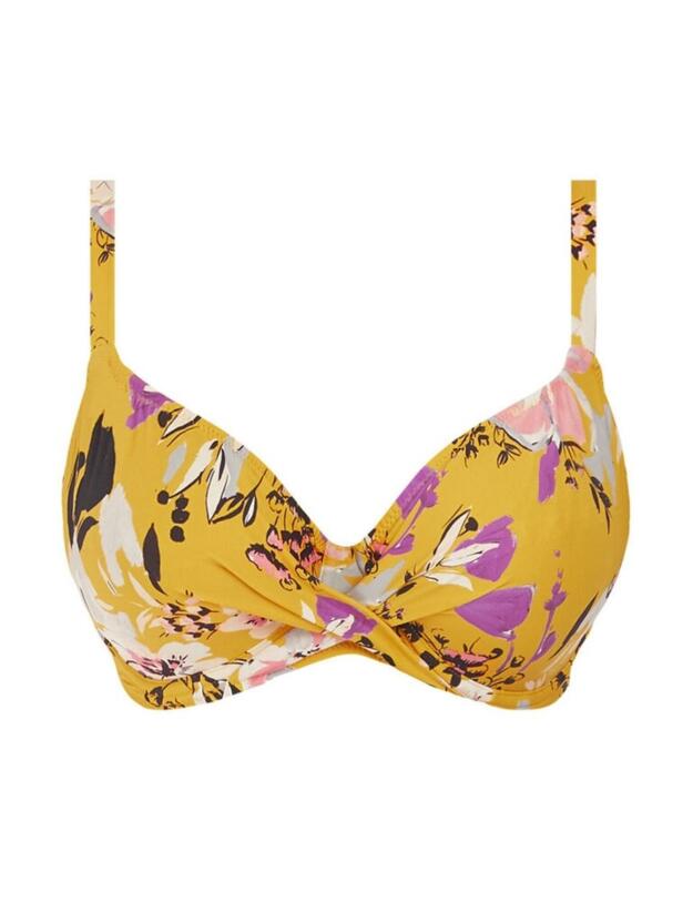 6950 Fantasie Florida Keys Wrap Front Full Cup Bikini Top - 6950 Nectar