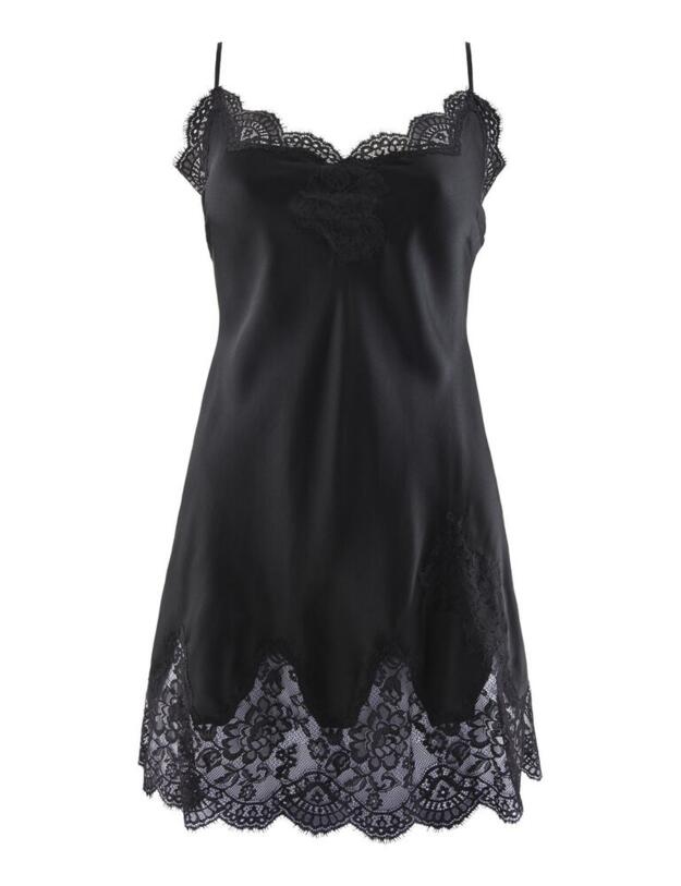MS42 Aubade Soie D Amour Babydoll - MS42 Noir 