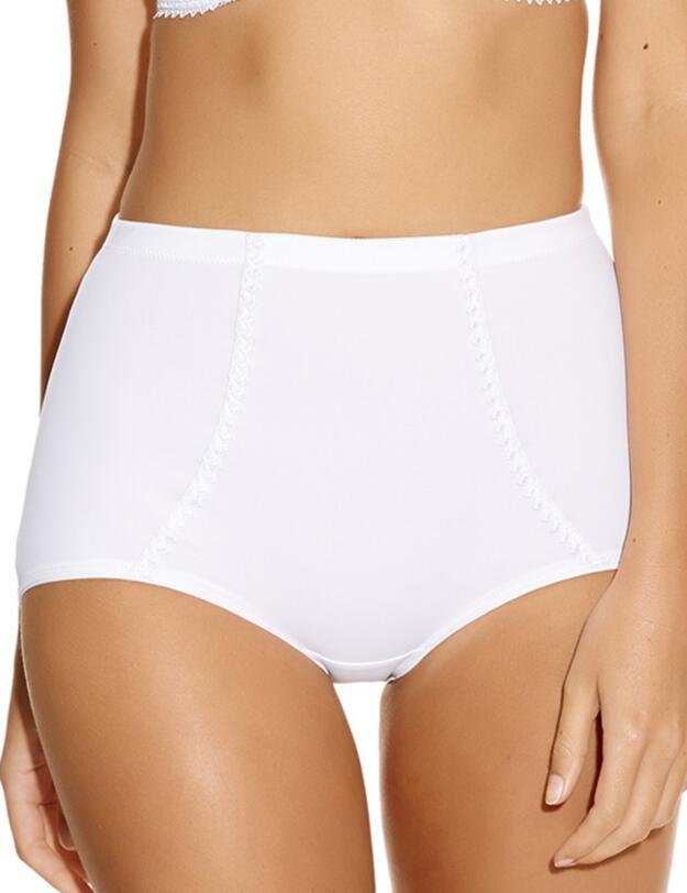 2028 Fantasie Rebecca High Waist Brief - 2028 White