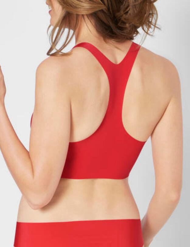 10202569 Sloggi Zero Feel Racerback Bra Top - 10202569 Campari